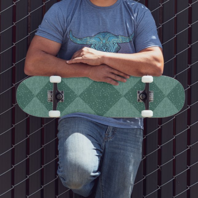 TABLA DE CONTROL RETRO BLUE Skateboard (Exterior 3)