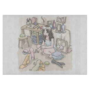 Tabla De Cortar さ む ご に じ 作 業 de 机 de la の de la firma de la sente