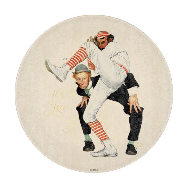 Tabla De Cortar 100° Aniversario del Béisbol (Anverso)