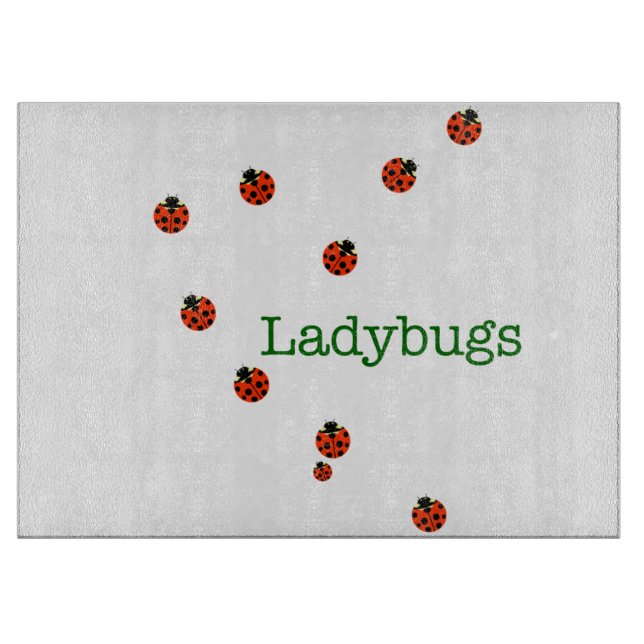 Tabla De Cortar 10 ladybugs (Anverso)