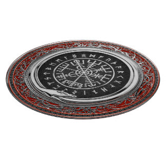 Tabla De Cortar [110] Vegvisir - Viking Silver Magic Runic Compass