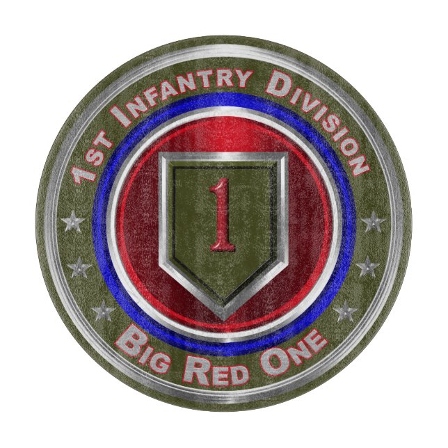 Tabla De Cortar 1.ª División de Infantería "Big Red One" (Anverso)