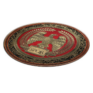 Tabla De Cortar [200] Águila imperial romana dorada
