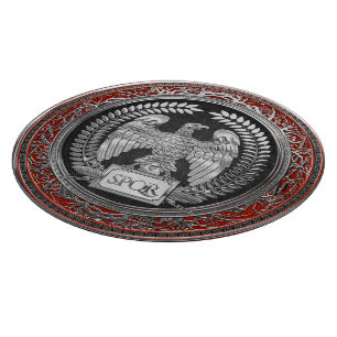 Tabla De Cortar [200] Águila imperial romana plateada