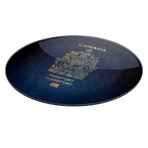 Tabla De Cortar [200] Cobertura de pasaporte canadiense