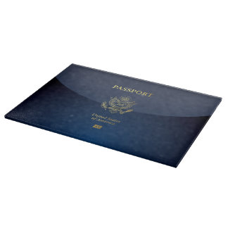 Tabla De Cortar [200] Cobertura de pasaporte estadounidense