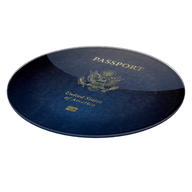 Tabla De Cortar [200] Cubierta americana del pasaporte (Borde)