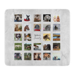 Tabla De Cortar 24 Regalo Boda con aspecto de mármol de COLLAGE DE