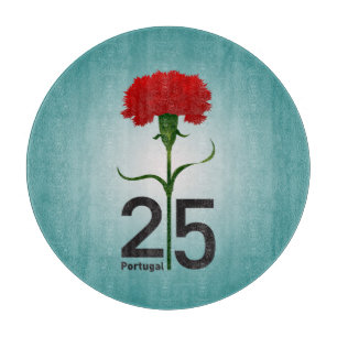 Tabla De Cortar 25 de abril, la Revolución de los Claveles, Portug
