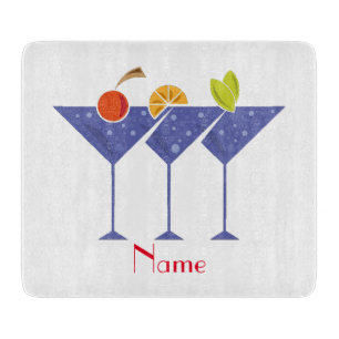 Tabla De Cortar 3 Martini Cocktails Thunder_Cove