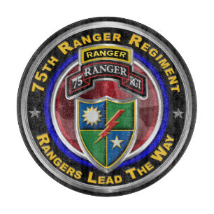 Tabla De Cortar 75º Regimiento Ranger “Rangers Lideran el Camino”