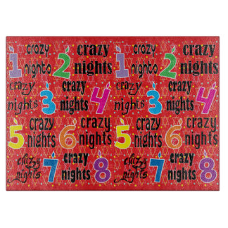 Tabla De Cortar 8 Noches Locas de Janucá