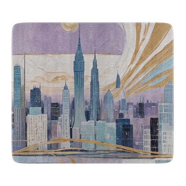 Tabla De Cortar A Lunar Cityscape (Anverso)