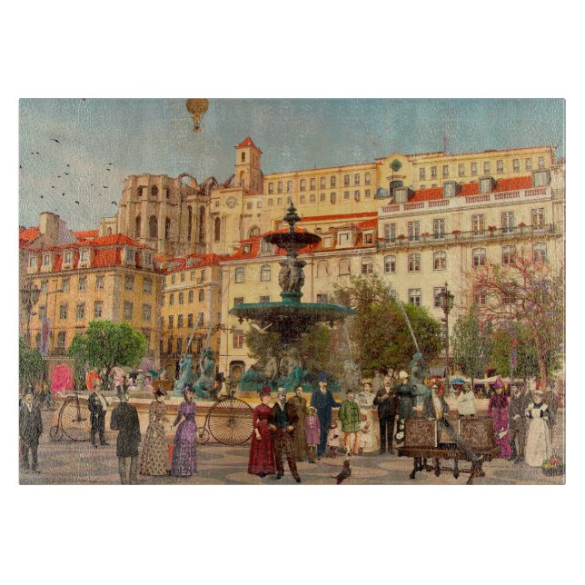 Tabla De Cortar A Maxia do Rossio (Lisboa) (Anverso)
