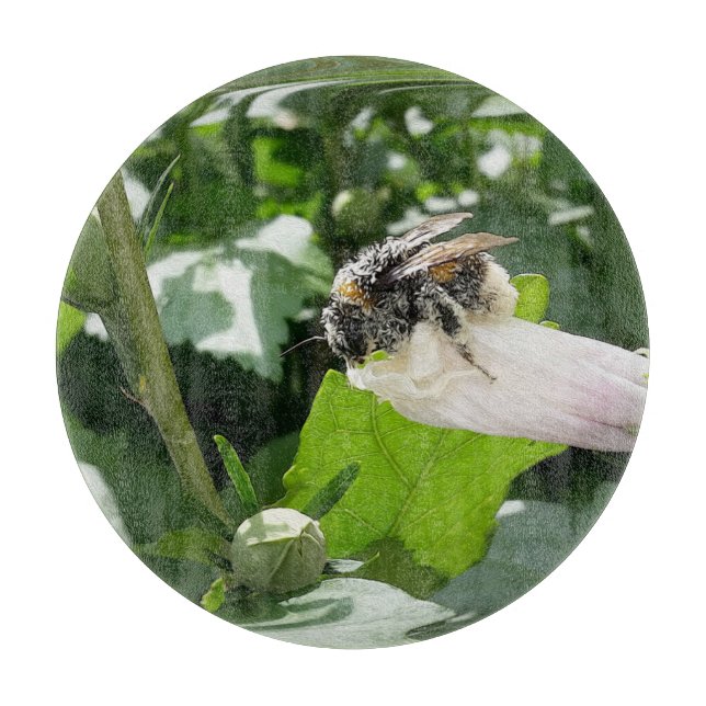 Tabla De Cortar Abeja en verano (Anverso)