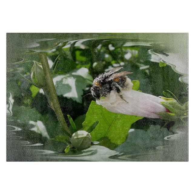 Tabla De Cortar Abeja en verano (Anverso)