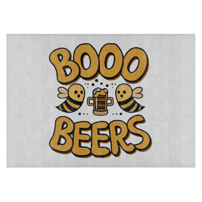 Tabla De Cortar Abejas Boo (Anverso)