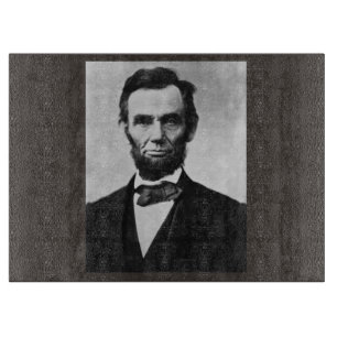 Tabla De Cortar Abraham Lincoln: 16º presidente de América