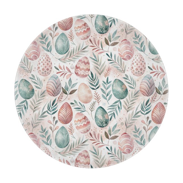 Tabla De Cortar Abstract Easter Eggs  (Anverso)