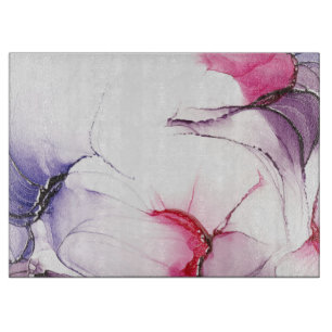 Tabla De Cortar Abstract Watercolor Cutting Board