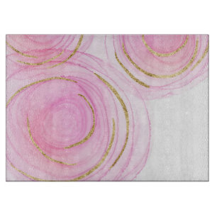 Tabla De Cortar Abstract Watercolor Cutting Board