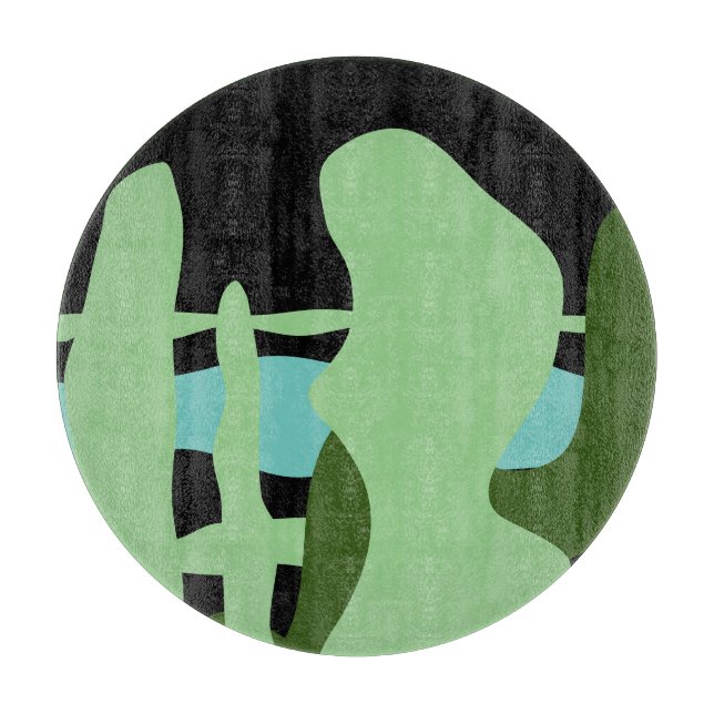 Tabla De Cortar Abstractrana (Anverso)