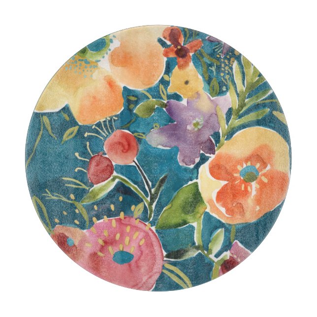 Tabla De Cortar Abundantes Florals I (Anverso)