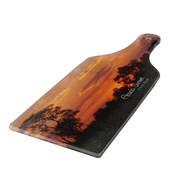 Tabla De Cortar Acacia Sunset (Borde)