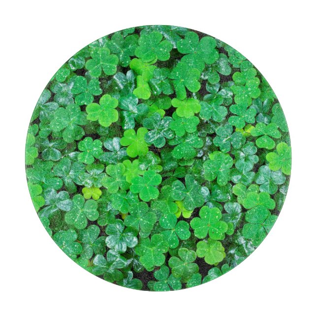 Tabla De Cortar Acedera de Madera en Primavera (Anverso)