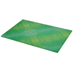 Tabla De Cortar Aceptación Medallones de Boho azul verde amarill