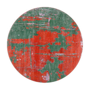 Tabla De Cortar Acero colorido oxidado, fondo texturizado.