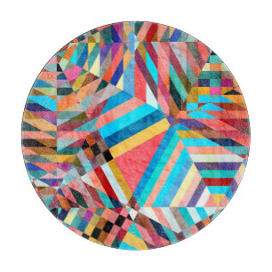 Tabla De Cortar Acuarela brillante: Resumen de fondo de fantasía