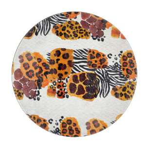 Tabla De Cortar Acuarela Vintage deja Ilustracion.