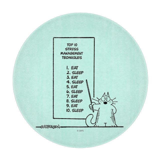 Tabla De Cortar Administración de tiempo (Anverso)