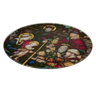 Tabla De Cortar Adoración de unos de los reyes magos