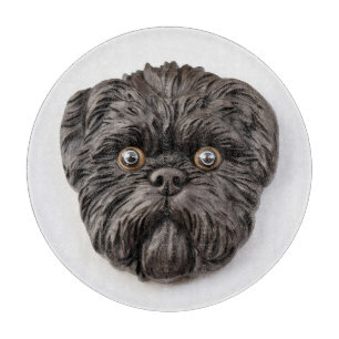 Tabla De Cortar Affenpinscher inspirado en 3D