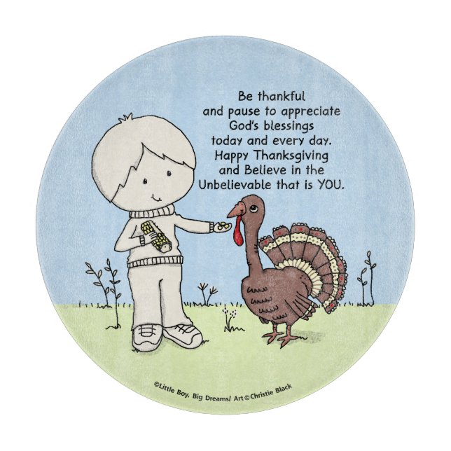 Tabla De Cortar Agradecimiento y agradecimiento (Anverso)