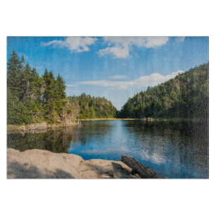 Tabla De Cortar Agua   Lago Spruce Quebec, Canadá