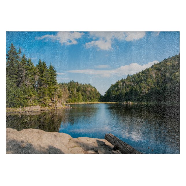 Tabla De Cortar Agua | Lago Spruce Quebec, Canadá (Anverso)