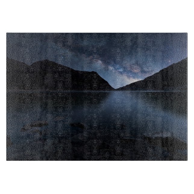 Tabla De Cortar Agua | Lakeshore de noche (Anverso)