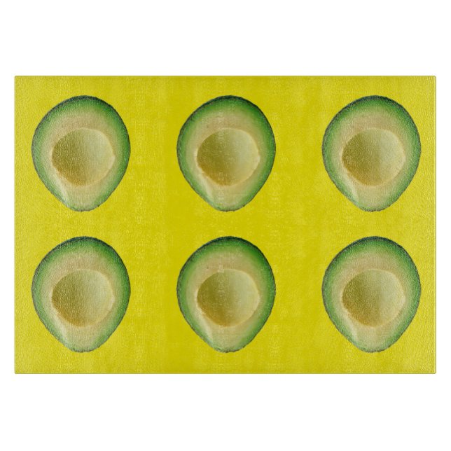 Tabla De Cortar Aguacates Amarillo Verde 4Donatella (Anverso)