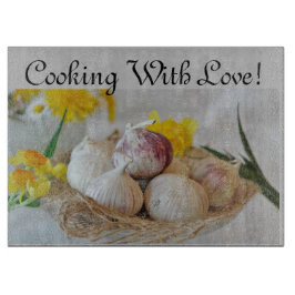 Tabla De Cortar Alarmante "Cocina con amor"