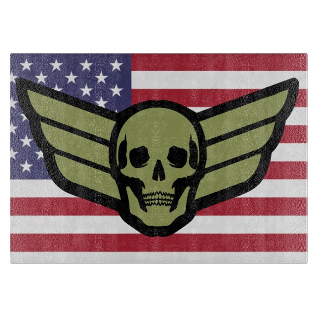 Tabla De Cortar Alas De Calavera (Anverso)