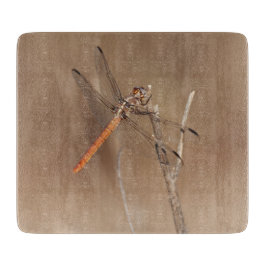 Tabla De Cortar Alas de la libélula de oro