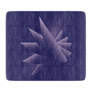 Tabla De Cortar Alas violetas