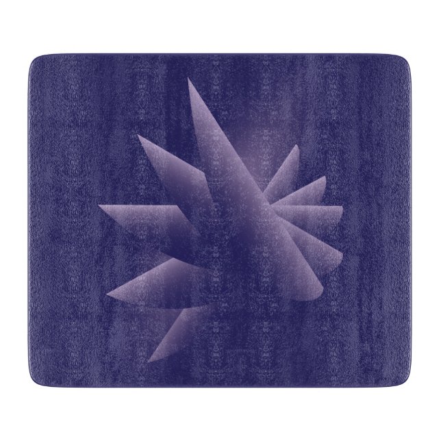 Tabla De Cortar Alas violetas (Anverso)