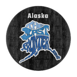 Tabla De Cortar Alaska Nickname Word Art