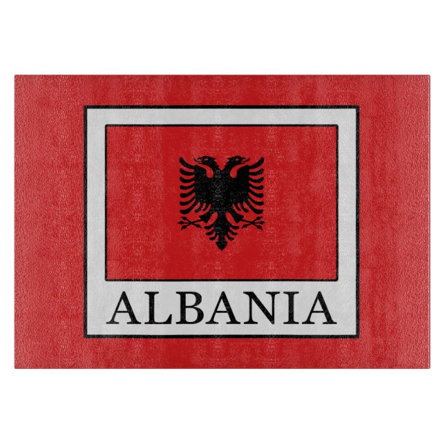 Tabla De Cortar Albania (Anverso)