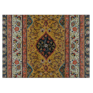 Tabla De Cortar Alfombra Persa Antigua Rica Alfombra Elegante Alfo