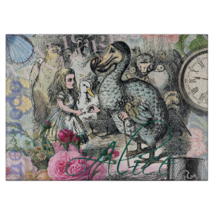Tabla De Cortar Alice Clásico País de las Maravillas Dodo Arte Ten